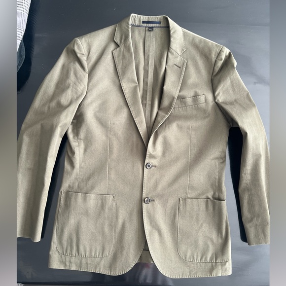 J.Crew olive blazer // size 40R - Picture 1 of 3